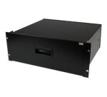 StarTech.com Tiroir de stockage en acier noir 4U pour racks et armoires 48 cm