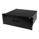 StarTech.com Tiroir de stockage en acier noir 4U pour racks et armoires 48 cm