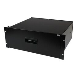 StarTech.com Tiroir de stockage en acier noir 4U pour racks et armoires 48 cm