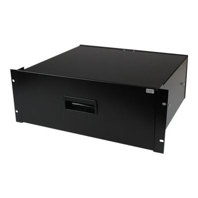 StarTech.com Tiroir de stockage en acier noir 4U pour racks et armoires 48 cm