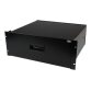 StarTech.com Tiroir de stockage en acier noir 4U pour racks et armoires 48 cm