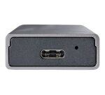 StarTech.com Boîtier Externe SSD M.2 NVMe/SATA - Boîtier Disque Dur SSD M.2 PCIe/SATA - Boîtier SSD M.2 - Boîtier pour SSD M.2 avec Câbles Hôtes USB-C et USB A - Boîtier M.2 NVMe Compatible 2230/2242/2260/2280