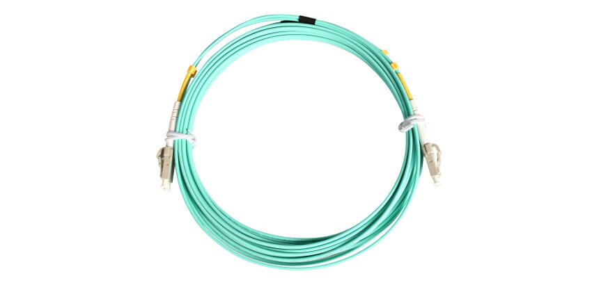 StarTech.com Câble Fibre Optique Multimode de 10m LC/UPC à LC/UPC OM3, Fibre Zipcord Full Duplex 50/125µm, Réseaux 100G, LOMMF/VCSEL, <0.3dB Faible Perte d'Insertion, Cordon Patch Fibre LSZH