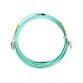 StarTech.com Câble Fibre Optique Multimode de 10m LC/UPC à LC/UPC OM3, Fibre Zipcord Full Duplex 50/125µm, Réseaux 100G, LOMMF/VCSEL, <0.3dB Faible Perte d'Insertion, Cordon Patch Fibre LSZH