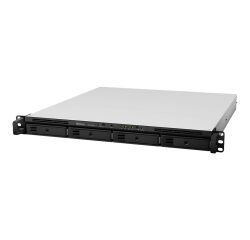 Synology RackStation RS1619XS+ serveur de stockage NAS Rack (1 U) Intel® Xeon® D D-1527 8 Go DDR4 0 To DiskStation Manager Noir