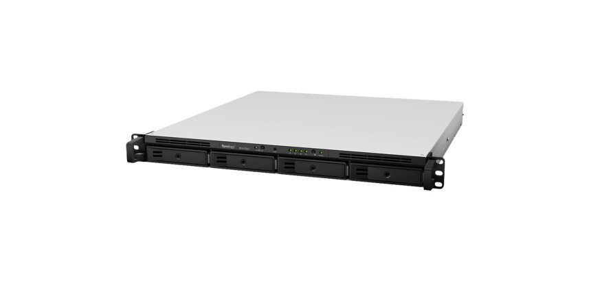 Synology RackStation RS1619XS+ serveur de stockage NAS Rack (1 U) Intel® Xeon® D D-1527 8 Go DDR4 0 To DiskStation Manager Noir