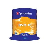 Verbatim DVD-R Matt Silver 4,7 Go 100 pièce(s)