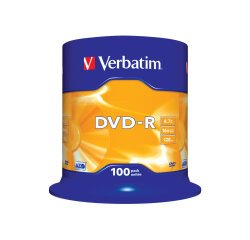 Verbatim - DVD-R x 100 - 4.7 GB - Speichermedium