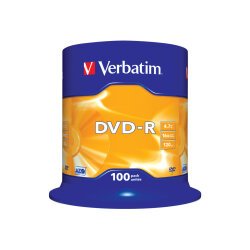 Verbatim - DVD-R x 100 - 4.7 GB - storage media