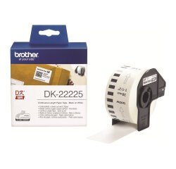 Etiquette papier continu 38 mm x 30,48 m Brother DK22225