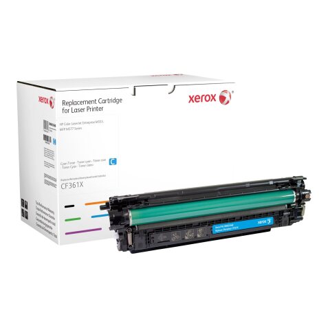 Everyday Toner remanufacturé Cyan ™ de Xerox compatible avec HP 508X (CF361X), Grande capacité
