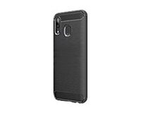 DLH COQUE SILICONE NOIRE POUR SAMSUNG GALAXY A40 (SM-A405)