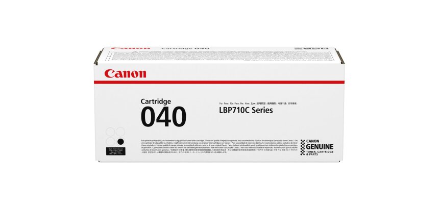 Canon 040 - noir - original - cartouche de toner