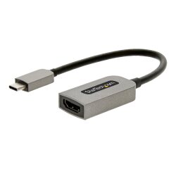 StarTech.com Adaptateur USB C vers HDMI - Vidéo 4K 60Hz, HDR10 - Adaptateur Dongle USB vers HDMI 2.0b - USB Type-C DP Alt Mode vers Écrans/Affichage/TV HDMI - Convertisseur USB C vers HDMI