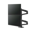 Ergotron LX Series LX Dual Stacking Arm, Tall Pole, Matte Black 101,6 cm (40") Bureau Noir