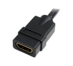 StarTech.com Rallonge HDMI 15,2cm - Câble HDMI Court M/F - Rallonge de Câble HDMI 4K - Économiseur de Port HDMI UHD 4K30Hz M/F - HDMI 1.4 Haut Débit - 28AWG - Rallonge de Cordon HDMI
