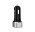 DLH DY-LI3345 chargeur d'appareils mobiles Ordinateur portable, Smartphone, Tablette Noir USB Auto