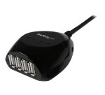 StarTech.com Câble USB 2.0 actif de 15m - Rallonge USB 2.0 avec hub à 4 ports - Noir