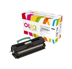 Toner remanufacturé OWA - standard - Noir - pour LEXMARK E250A21E, E250A11E, DELL 593-10238, IBM 39V1637