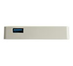 StarTech.com Adaptateur USB-C vers Gigabit Ethernet avec port USB-A - Adaptateur Réseau Blanc 1Gbps NIC USB 3.0/3.1 Type C - 1GbE USB-C RJ45/LAN TB3 Compatible Win, Mac, Chromebook