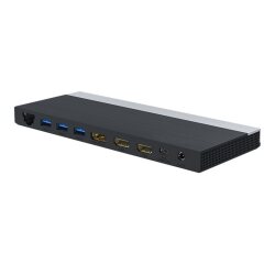 DLH DY-SA5030 station d'accueil Avec fil USB 3.2 Gen 1 (3.1 Gen 1) Type-C Noir
