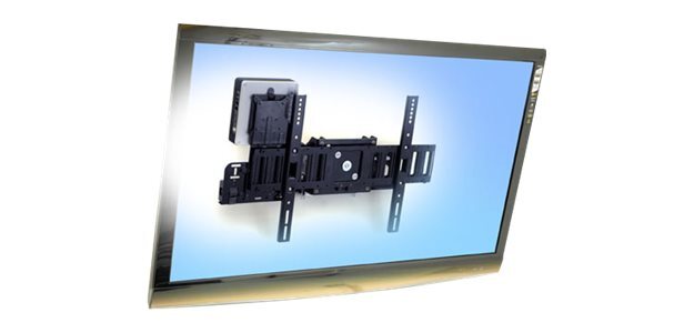 Ergotron SIM90 Signage Integration Mount Mur Noir