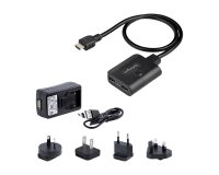 StarTech.com Répartiteur HDMI 2 Ports - Vidéo HDMI 2.0 4K 60Hz - Répartiteur HDMI 4K 1 Entrée 2 Sorties - Répartiteur 1x2 Affichage/Sortie HDMI, HDR/HDCP - Splitter avec Câble HDMI Intégré de 50 cm