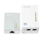 TP-Link TL-WPA4220 KIT 600 Mbit/s Ethernet/LAN Wifi Blanc 2 pièce(s)