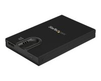 StarTech.com Boîtier de disque dur SATA de 2,5" crypté - Accès par empreinte digitale