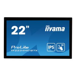 iiyama ProLite TF2234MC-B7X écran plat de PC 54,6 cm (21.5") 1920 x 1080 pixels Full HD LED Écran tactile Multi-utilisateur Noir