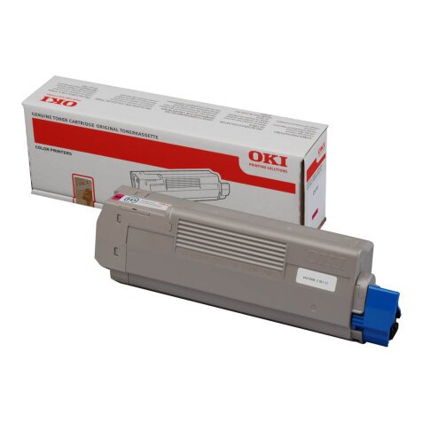 44315306 OKI C610 Toner Magenta  6000pag.