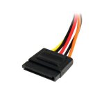 StarTech.com Câble d'extension d'alimentation SATA 15 broches 20 cm