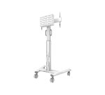 Neomounts FL50S-825WH1 Support au sol mobile pour écran 37-75" - TÜV
