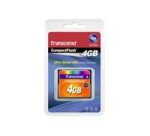 Transcend TS4GCF133 mémoire flash 4 Go CompactFlash MLC