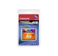 Transcend TS4GCF133 mémoire flash 4 Go CompactFlash MLC
