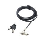 DICOTA D31886 câble antivol Noir, Argent 2 m