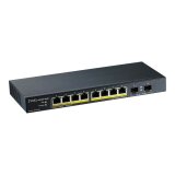Zyxel GS1100-10HP v2 Non-géré Gigabit Ethernet (10/100/1000) Connexion Ethernet, supportant l'alimentation via ce port (PoE) Noir