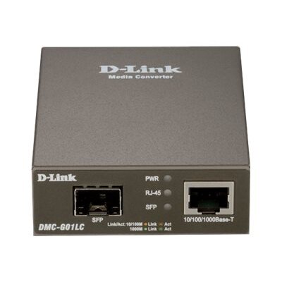 D-Link DMC-G01LC/E convertisseur de support réseau 1000 Mbit/s Gris