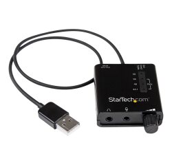 StarTech.com Carte son externe USB avec audio SPDIF numérique - Convertisseur DAC USB audio