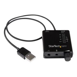 StarTech.com Carte son externe USB avec audio SPDIF numérique - Convertisseur DAC USB audio