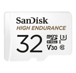 SanDisk High Endurance 32 Go MicroSDHC UHS-I Classe 10