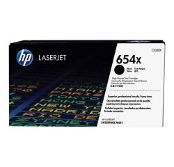 HP 654X - High Yield - black - original - LaserJet - toner cartridge (CF330X)