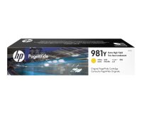 HP 981Y - Extra High Yield - yellow - original - PageWide - ink cartridge