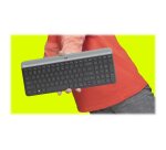 Ensemble clavier souris sans fil AZERTY MK470 Logitech