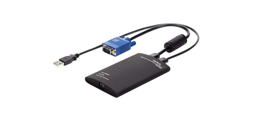 StarTech.com Adaptateur crash cart pour PC portable - Console KVM vers USB 2.0