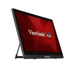 Viewsonic TD1630-3 écran plat de PC 39,6 cm (15.6") 1366 x 768 pixels HD LCD Écran tactile Multi-utilisateur Noir