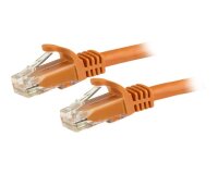 StarTech.com N6PATC15MOR câble de réseau Orange 15 m Cat6 U/UTP (UTP)