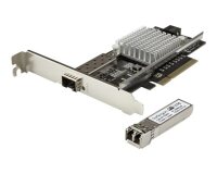 StarTech.com Carte réseau PCI Express à 1 port fibre optique 10 Gigabit Ethernet SFP+ ouvert - Chipset Intel - MM