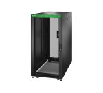 APC Baie EasyRack 600mm/24U/1000mm avec toit, panneau latéral, roulettes, noir