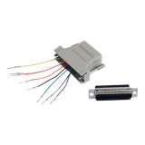 StarTech.com GC258MF changeur de genre de câble DB-25 RJ-45 Gris
